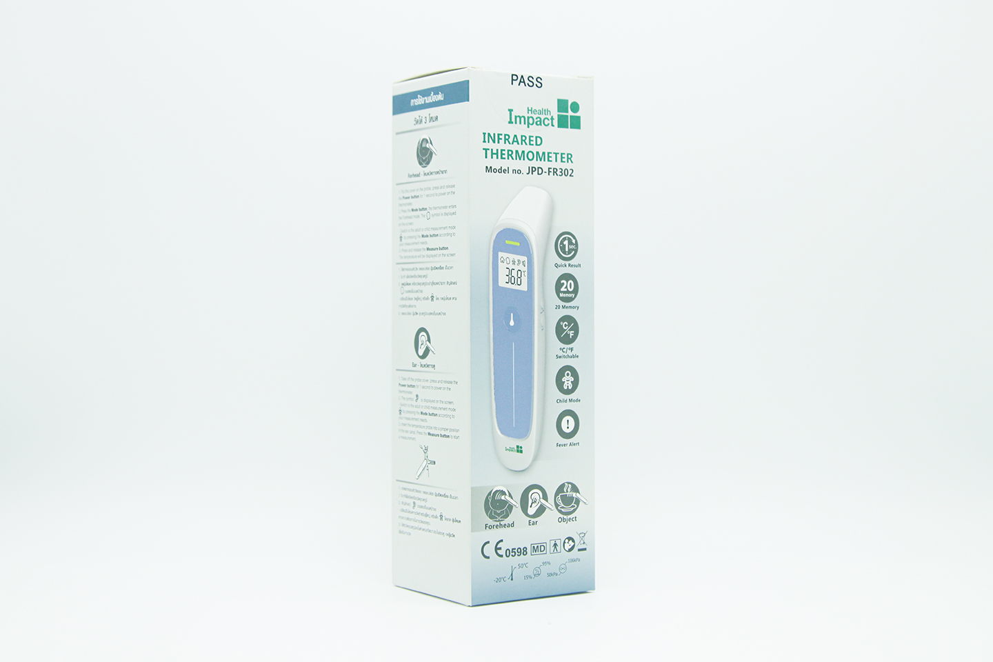 Health Impacts Thermometor